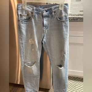 Levi’s Premium 501 Original Cropped Women’s Jean